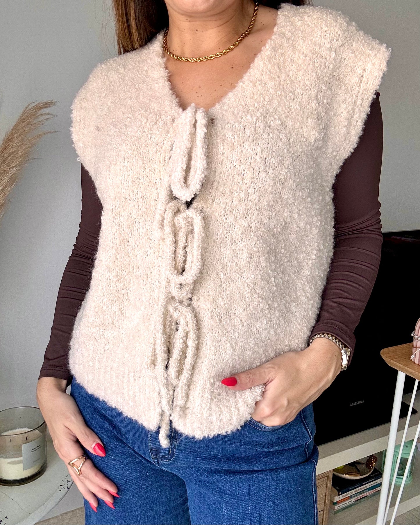 Chaleco Fluffy