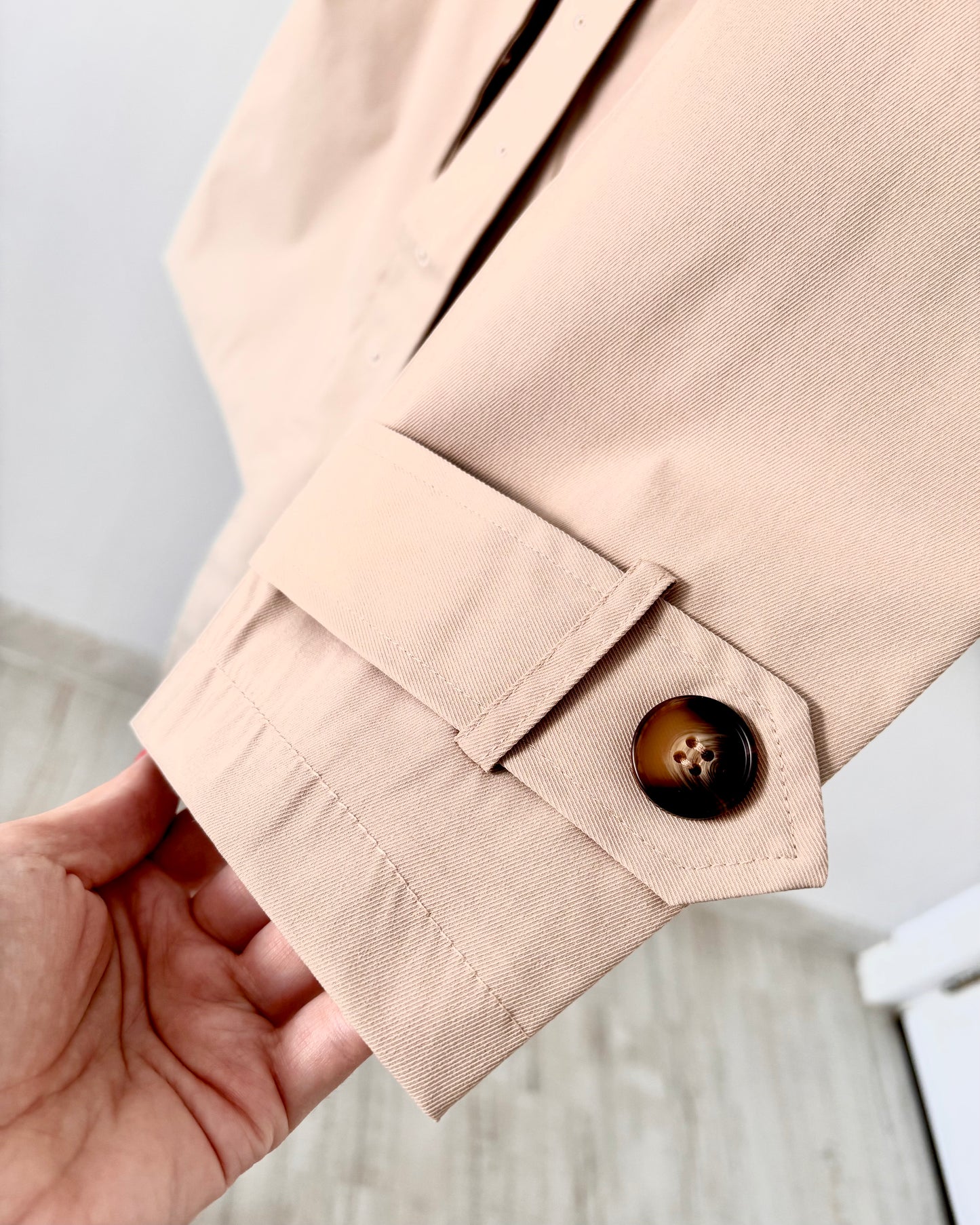 Gabardina Animal Print