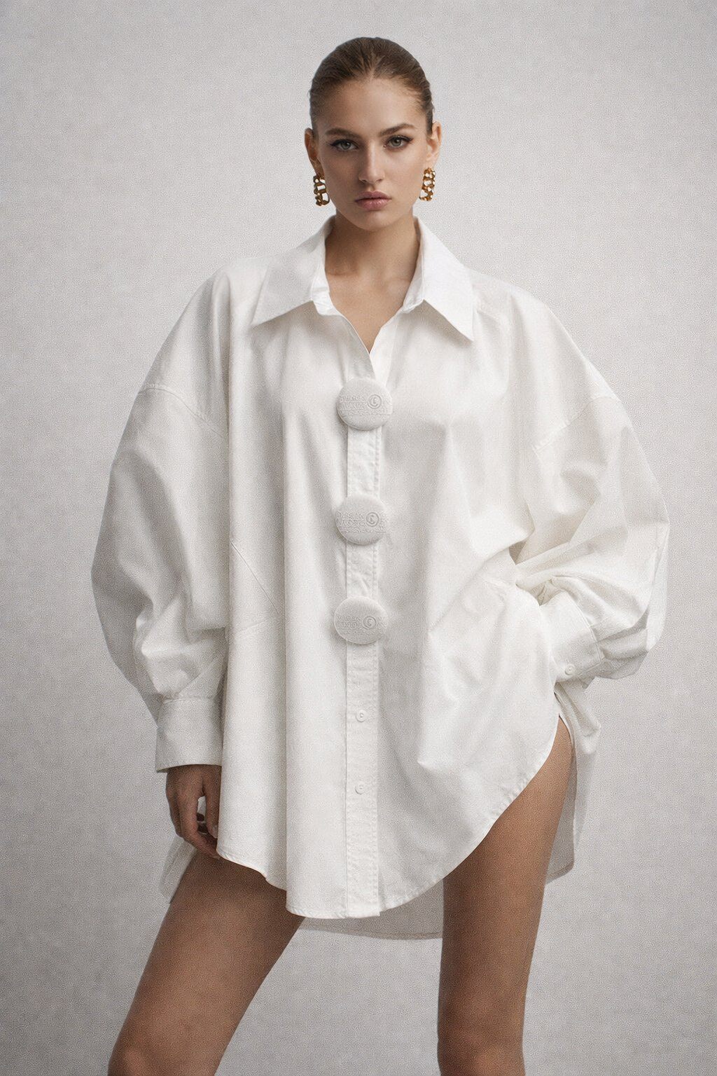 Camisa Oversize Botones