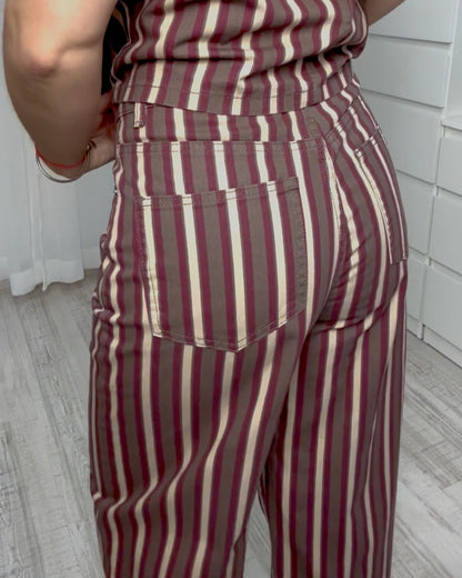 Pantalón Stripes Baloon