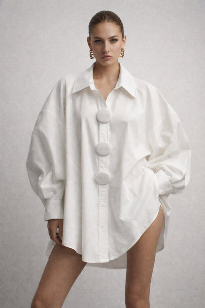 Camisa Oversize Botones