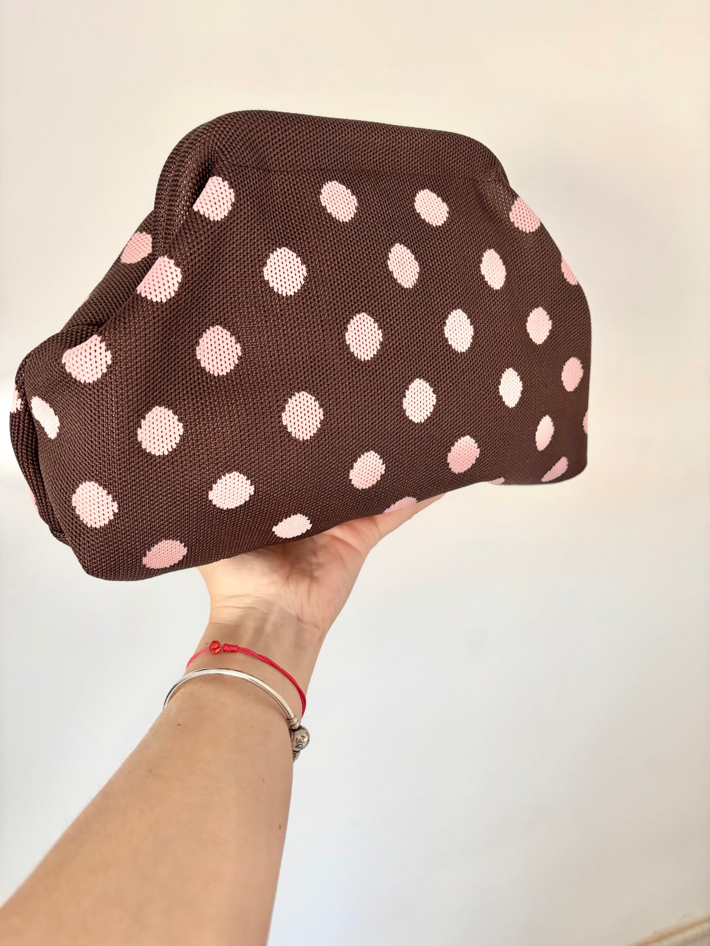 Bolso Clutch Polka Dots