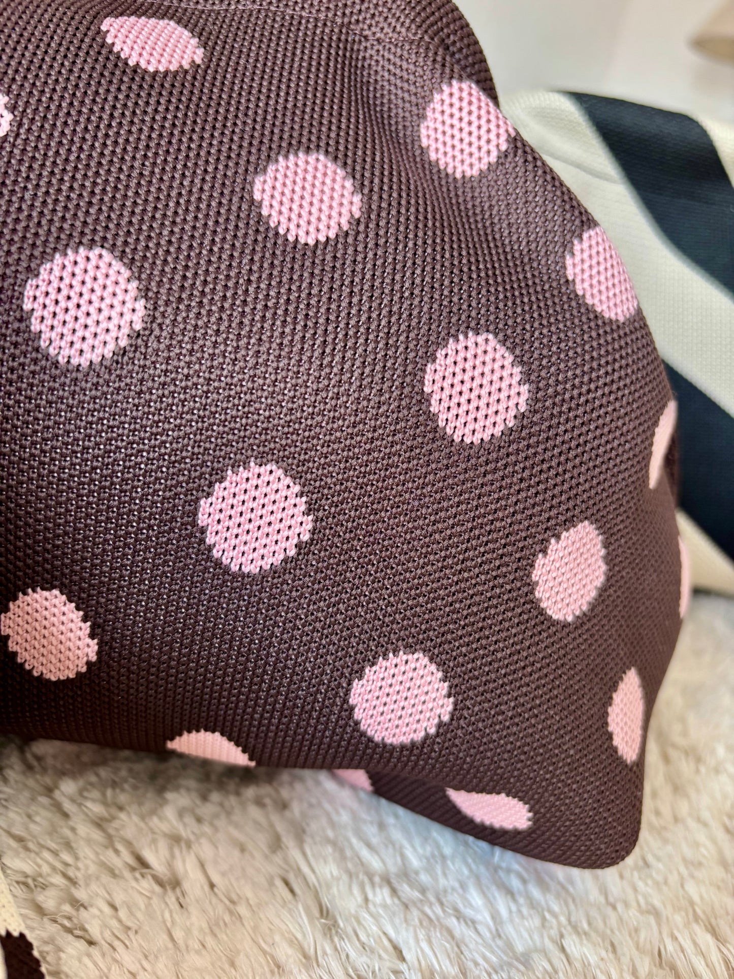 Bolso Clutch Polka Dots