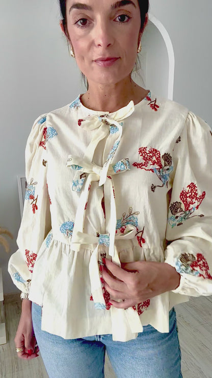 Blusa Lazos
